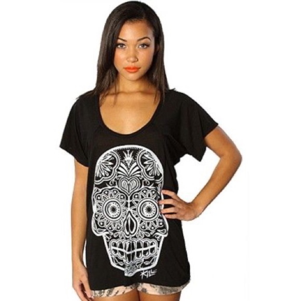 Kill Brand Sugar Skull Tee